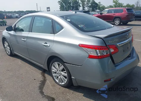 2013 Nissan Sentra Sl из США, поврежденный, VIN 3N1AB7AP5DL761802